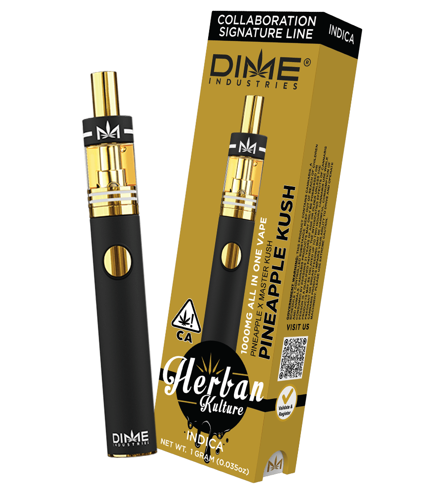 2G All-In-One Dime Industries Disposable Device