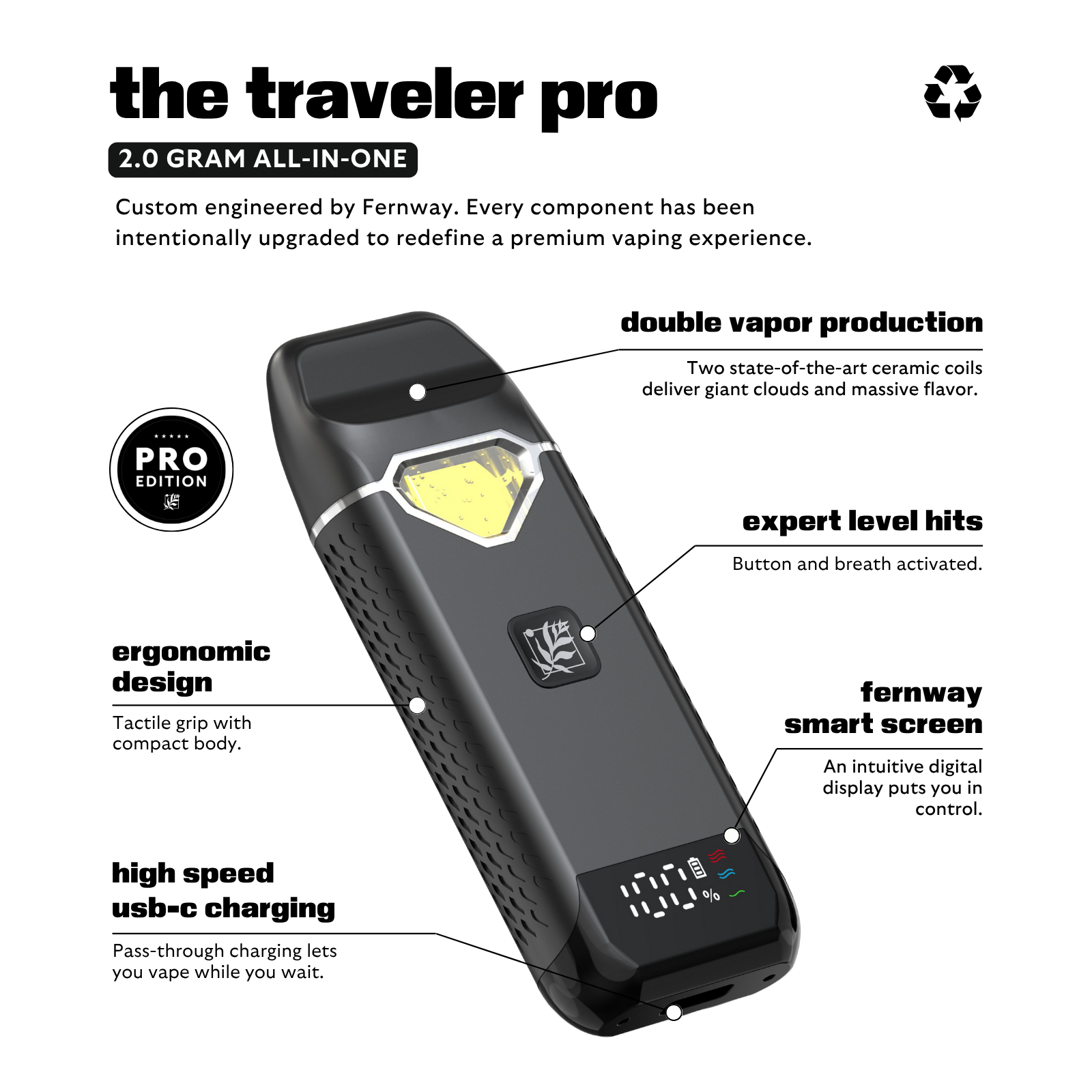 traveler pro feautures