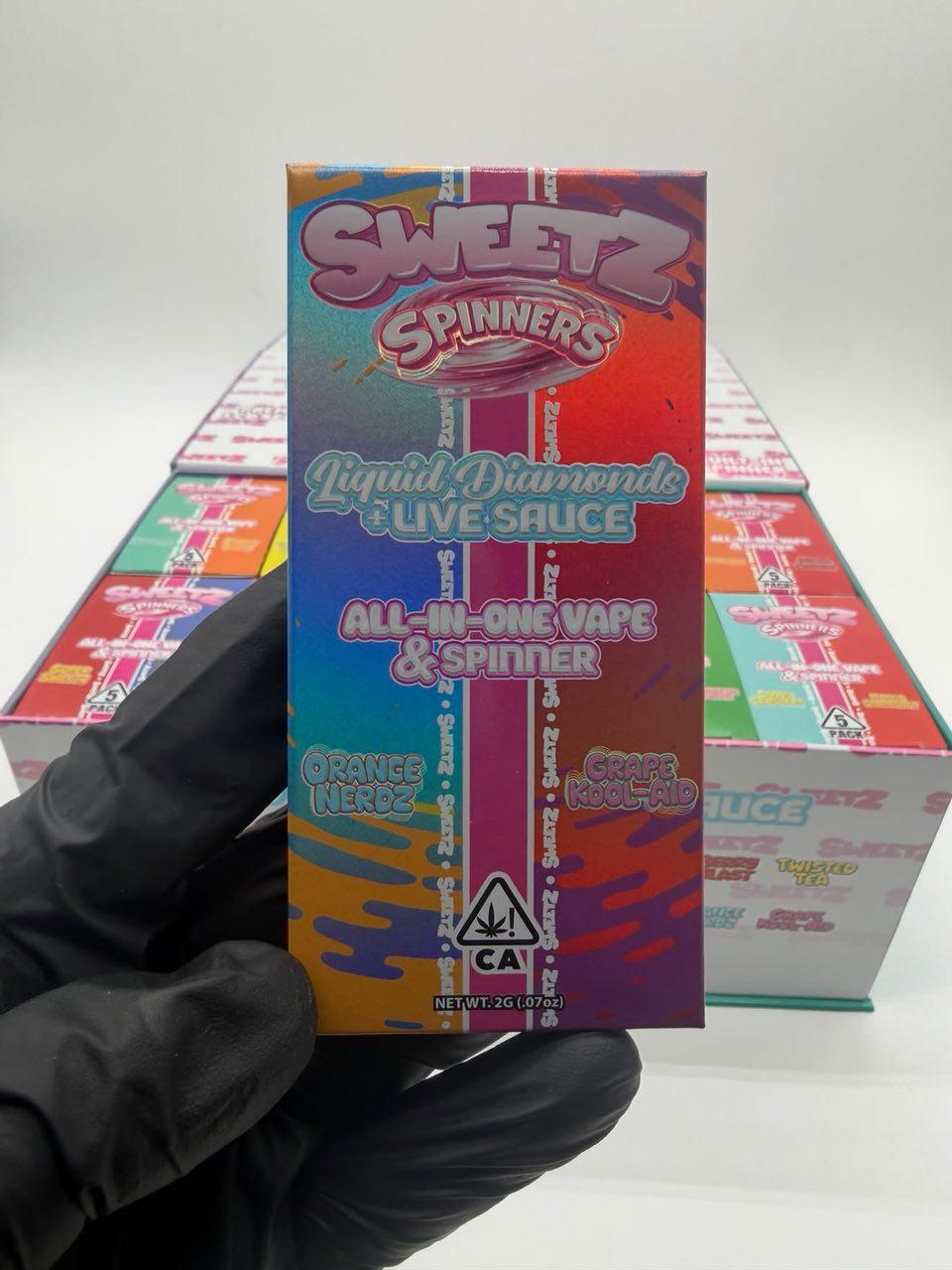 Sweetz Spinners 2g disposable